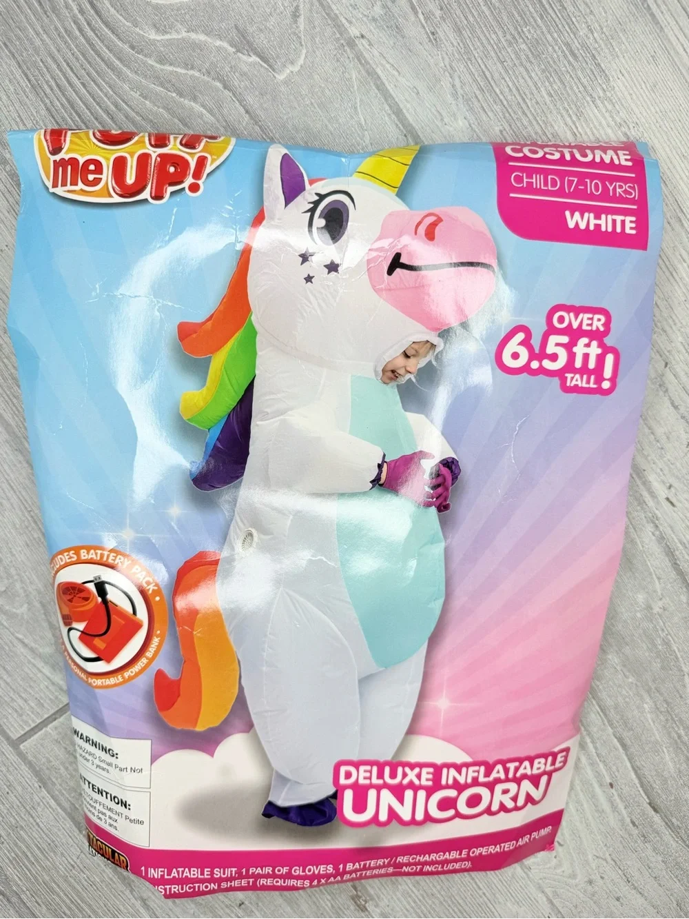 Halloween Costume kids Unicorn Halloween  costume Inflatable Full Body cosplay